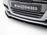 Street PRO Front Splitter compatible with Audi TT S / TT S Line 8J Facelift