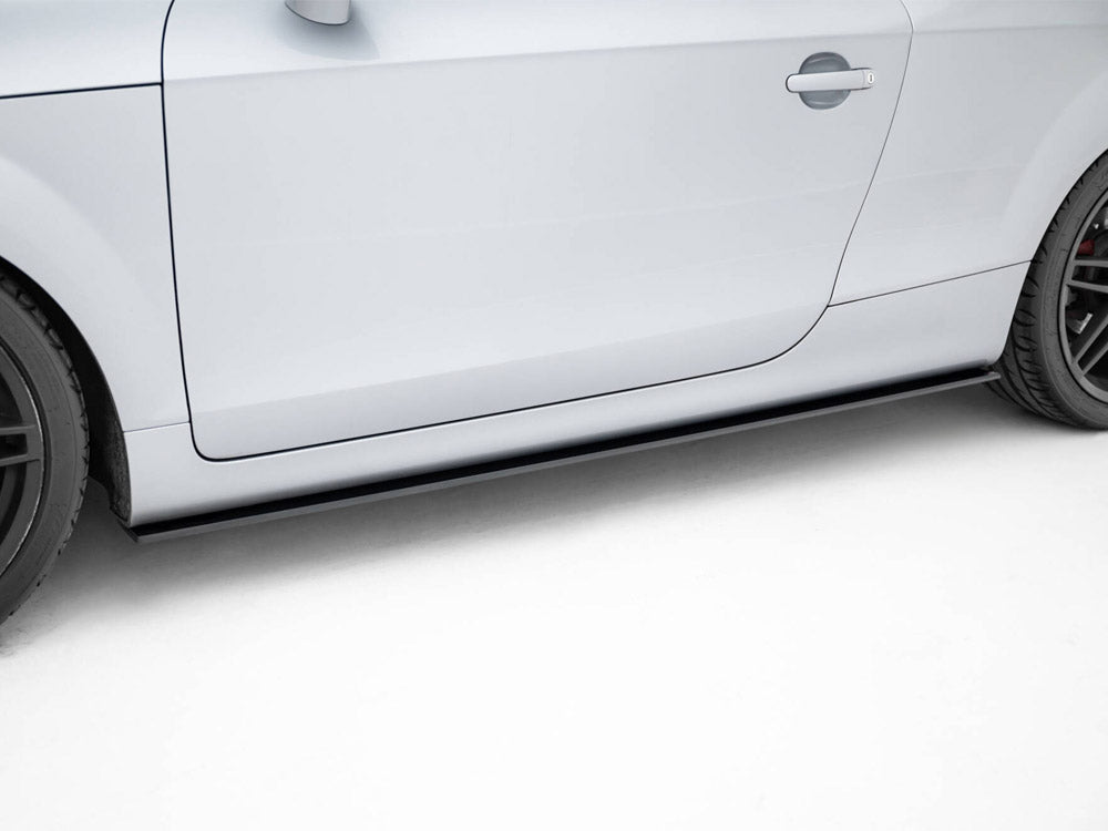 Street PRO Side Skirts Diffusers compatible with Audi TT S / TT S Line 8J Facelift