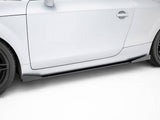 Street PRO Side Skirts Diffusers + Flaps compatible with Audi TT S / TT S Line 8J Facelift