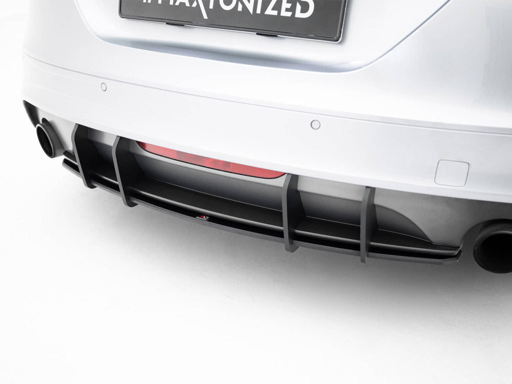 Street PRO Rear Diffuser compatible with Audi TT S Line 8J Facelift