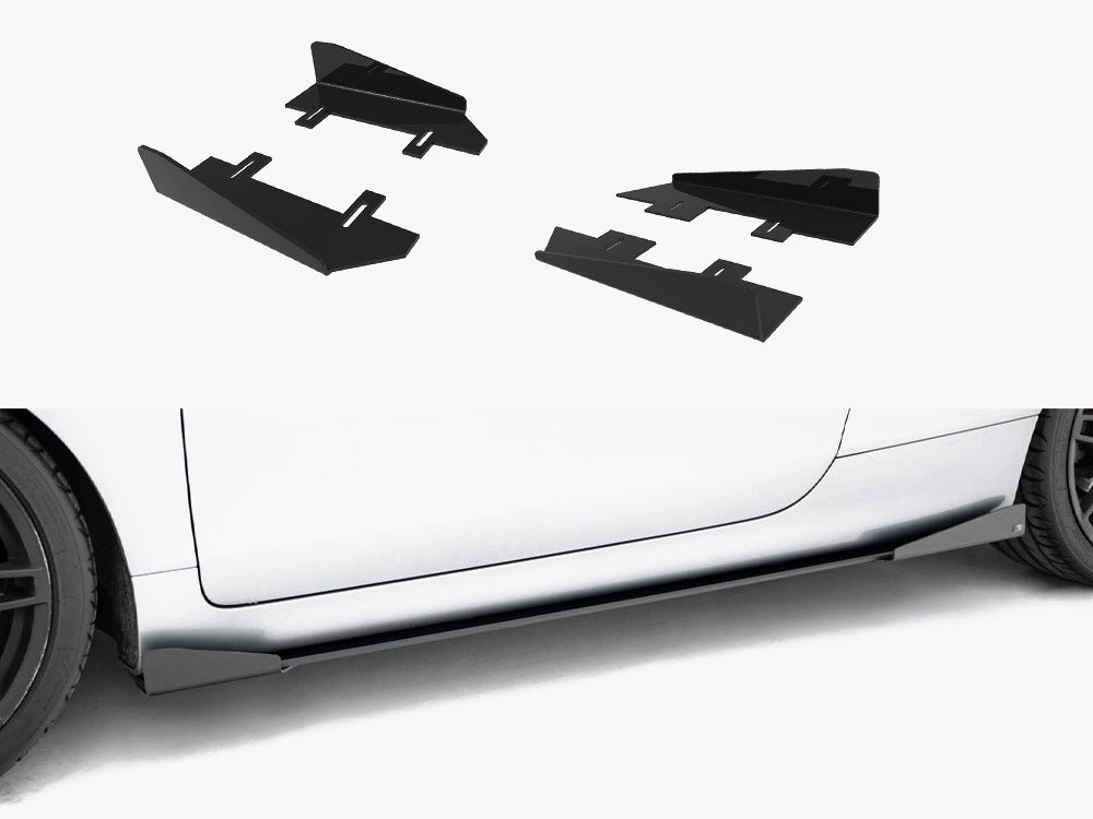 Side Flaps compatible with Audi TT S / TT S Line 8J Facelift