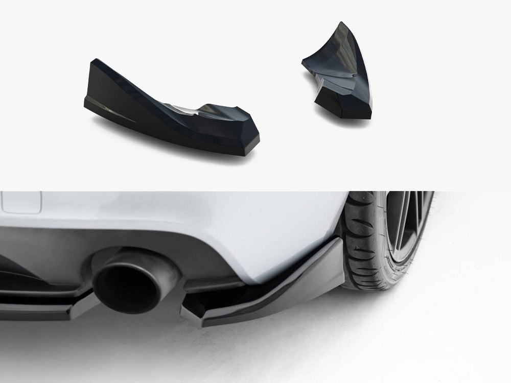 Rear Side Splitters compatible with Audi TT S Line 8J Facelift