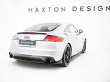 Rear Side Splitters compatible with Audi TT S Line 8J Facelift