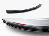 Central Rear Splitter compatible with Audi TT S Line 8J Facelift