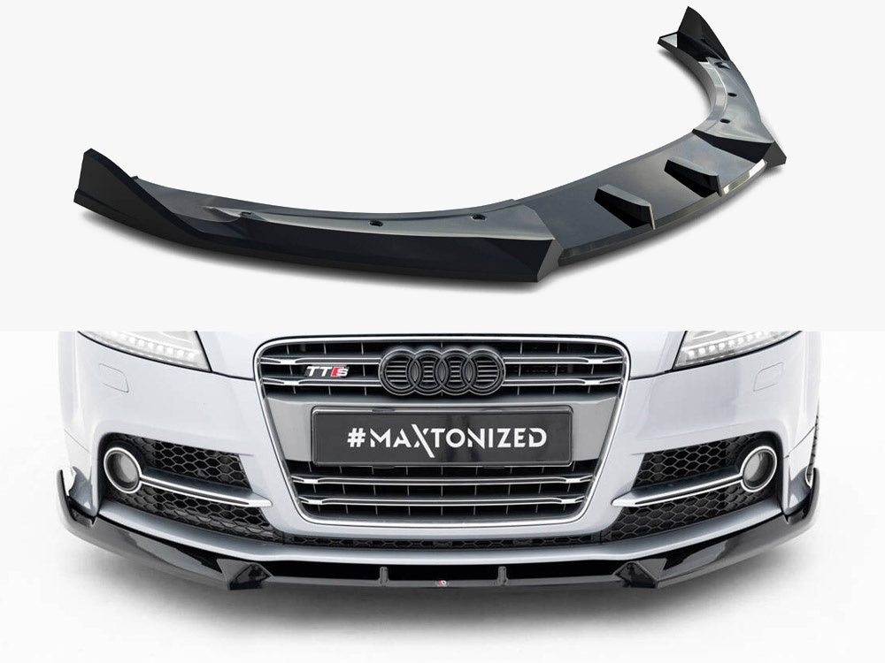 Front Splitter V.3 compatible with Audi TT S / TT S Line 8J Facelift