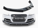 Front Splitter V.3 compatible with Audi TT S / TT S Line 8J Facelift