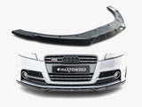 Front Splitter V.2 compatible with Audi TT S / TT S Line 8J Facelift