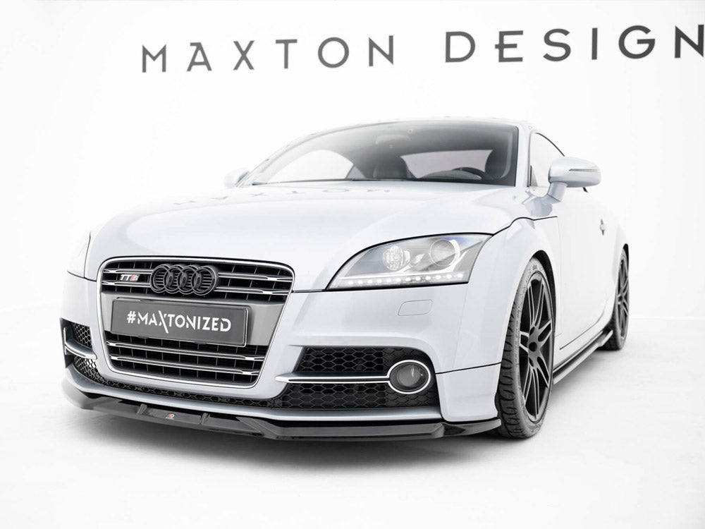 Front Splitter V.2 compatible with Audi TT S / TT S Line 8J Facelift
