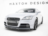 Front Splitter V.2 compatible with Audi TT S / TT S Line 8J Facelift