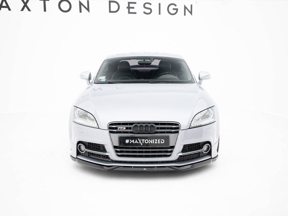 Front Splitter V.2 compatible with Audi TT S / TT S Line 8J Facelift
