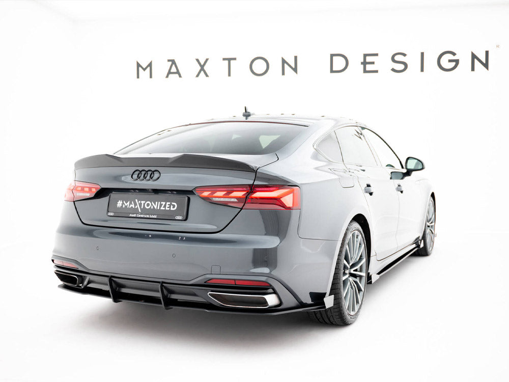 Street PRO Rear Diffuser + Flaps compatible with Audi A5 F5 Facelift