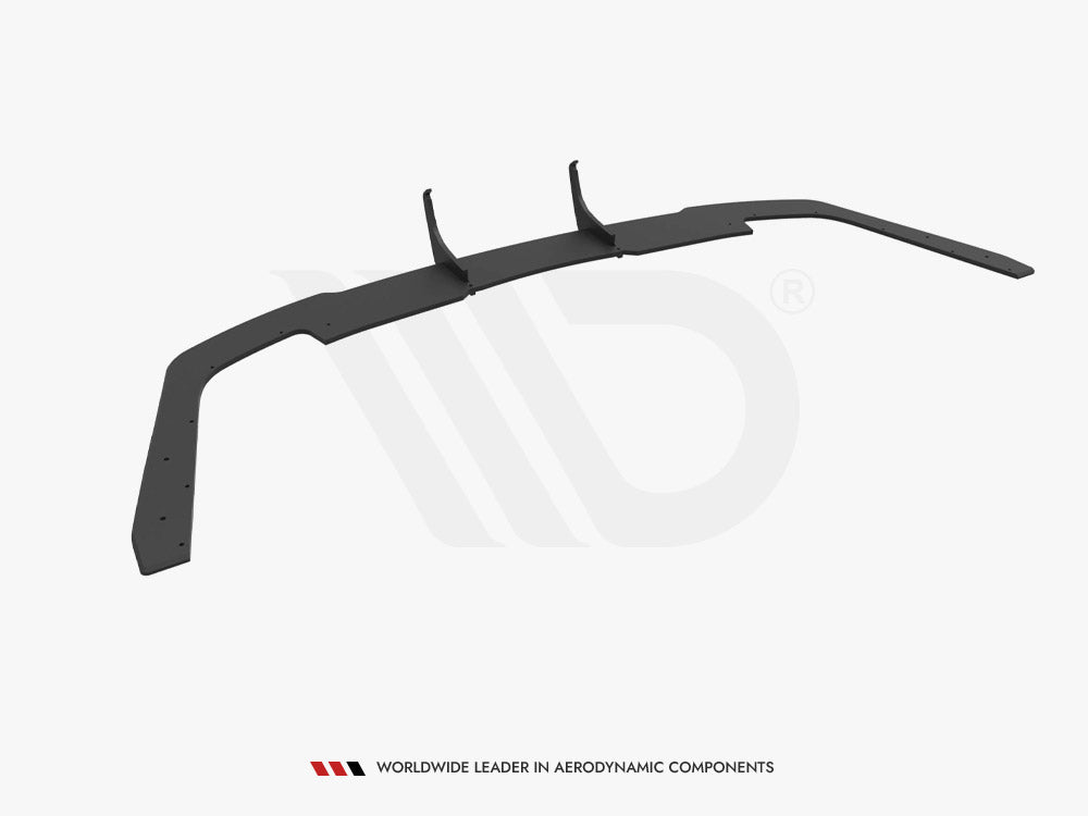 Street PRO Rear Diffuser compatible with Audi A5 F5 Facelift - Black-Red