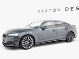 Street PRO Side Skirts Diffusers compatible with Audi A5 Sportback F5 Facelift