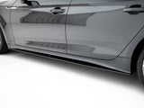 Street PRO Side Skirts Diffusers compatible with Audi A5 Sportback F5 Facelift