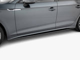 Street PRO Side Skirts Diffusers compatible with Audi A5 Sportback F5 Facelift
