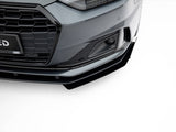Street PRO Front Splitter + Flaps compatible with Audi A5 F5 Facelift