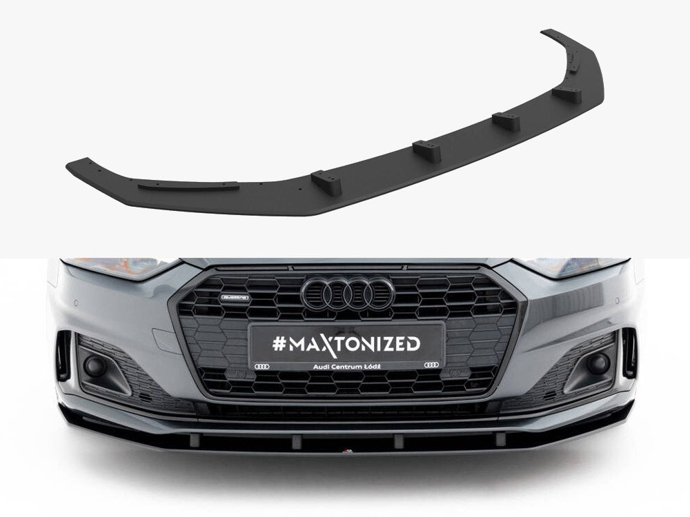 Street PRO Front Splitter compatible with Audi A5 F5 Facelift