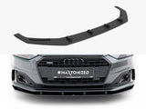 Street PRO Front Splitter compatible with Audi A5 F5 Facelift