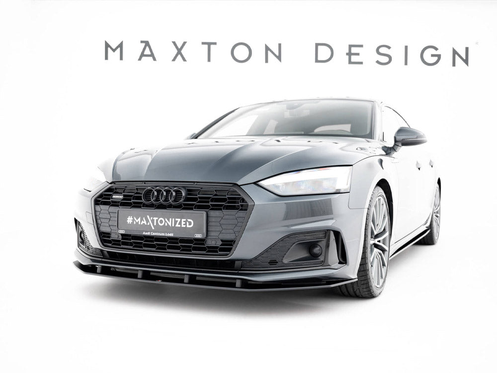 Street PRO Front Splitter compatible with Audi A5 F5 Facelift