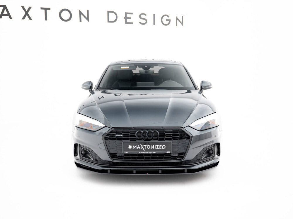 Street PRO Front Splitter compatible with Audi A5 F5 Facelift