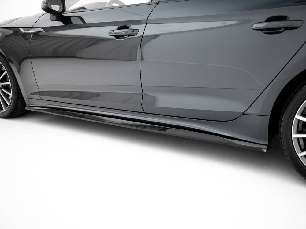 Side Skirts Diffusers compatible with Audi A5 Sportback F5 Facelift