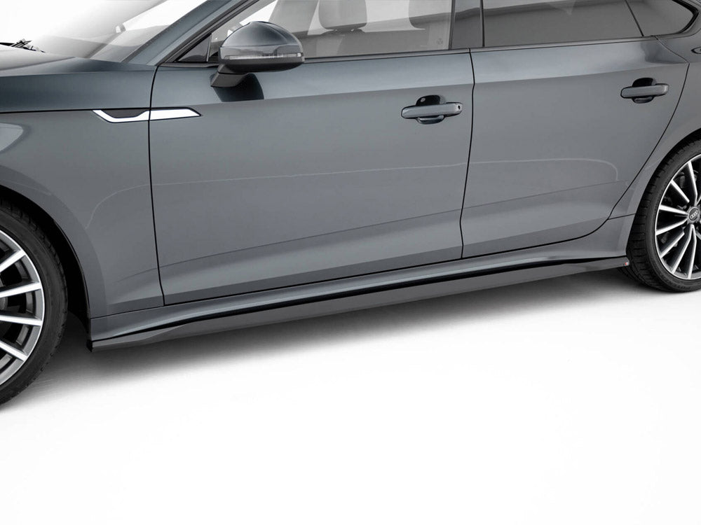 Side Skirts Diffusers compatible with Audi A5 Sportback F5 Facelift