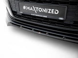 Front Splitter V.2 compatible with Audi A5 F5 Facelift