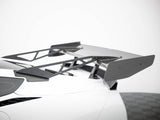 Carbon Spoiler With Upper Swan Mounting + LED compatible with Chevrolet Corvette Stingray / Grand Sport C7