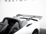 Carbon Spoiler With Upper Swan Mounting + LED compatible with Chevrolet Corvette Stingray / Grand Sport C7