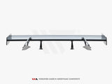 Carbon Spoiler With Upper Swan Mounting compatible with Chevrolet Corvette Stingray / Grand Sport C7