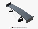 Carbon Spoiler With Internal Brackets Uprights compatible with Chevrolet Corvette Stingray / Grand Sport C7