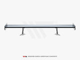 Carbon Spoiler With Internal Brackets Uprights compatible with Chevrolet Corvette Stingray / Grand Sport C7