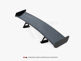Carbon Spoiler With Internal Brackets Uprights + LED compatible with Volkswagen Jetta GLI Mk7