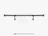 Carbon Spoiler With Internal Brackets Uprights compatible with Volkswagen Jetta GLI Mk7
