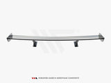 Carbon Spoiler With Internal Brackets Uprights compatible with Volkswagen Jetta GLI Mk7