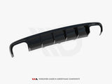 Rear Valance compatible with Audi A4 B8 Facelift (Version with dual exhausts on both sides)
