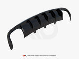 Rear Valance compatible with Audi A4 B8 Facelift (Version with dual exhausts on both sides)