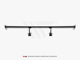 Carbon Spoiler With Internal Brackets Uprights V.1 compatible with Porsche 718 Cayman GTS 982c