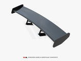 Carbon Spoiler With Internal Brackets Uprights V.1 compatible with Porsche 718 Cayman GTS 982c