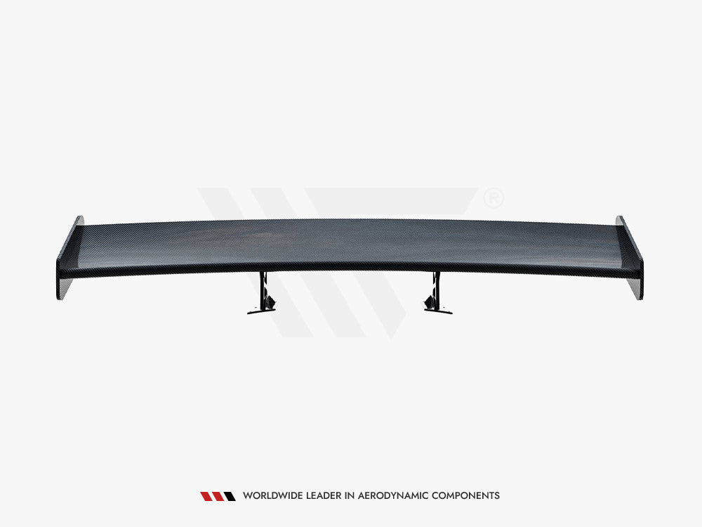 Carbon Spoiler With Internal Brackets Uprights V.1 compatible with Porsche 718 Cayman GTS 982c