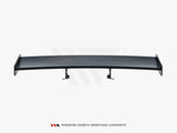 Carbon Spoiler With Internal Brackets Uprights V.1 compatible with Porsche 718 Cayman GTS 982c