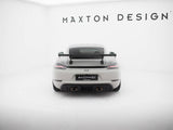 Carbon Spoiler With Internal Brackets Uprights V.2 compatible with Porsche 718 Cayman GTS 982c