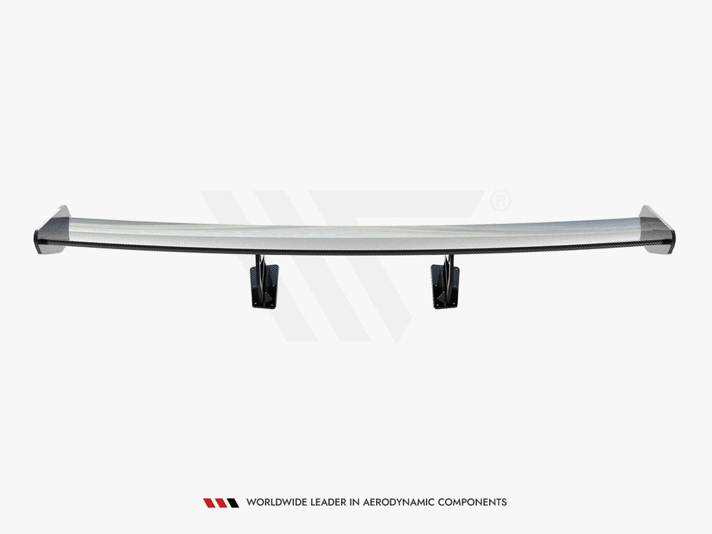 Carbon Spoiler With Internal Brackets Uprights V.2 compatible with Porsche 718 Cayman GTS 982c