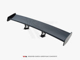 Carbon Spoiler With Internal Brackets Uprights V.2 compatible with Porsche 718 Cayman GTS 982c