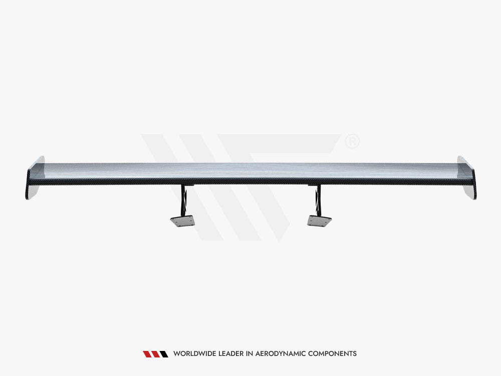 Carbon Spoiler With Internal Brackets Uprights V.2 compatible with Porsche 718 Cayman GTS 982c