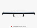 Carbon Spoiler With Internal Brackets Uprights V.2 compatible with Porsche 718 Cayman GTS 982c