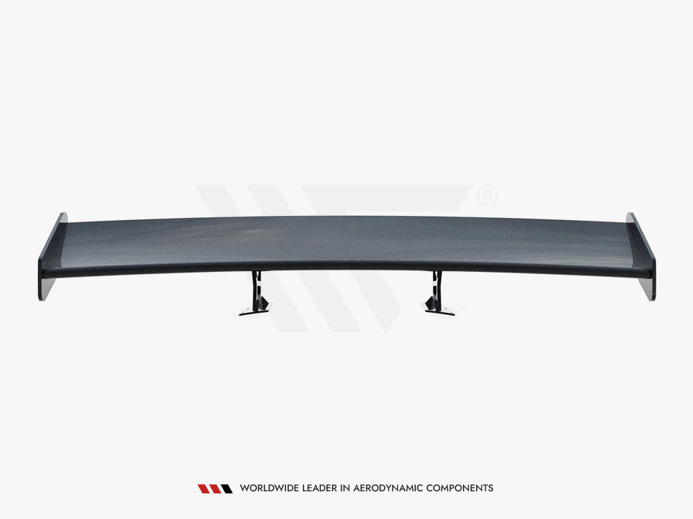 Carbon Spoiler With Internal Brackets Uprights V.2 compatible with Porsche 718 Cayman GTS 982c