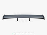 Carbon Spoiler With Internal Brackets Uprights V.2 compatible with Porsche 718 Cayman GTS 982c