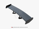 Carbon Spoiler With Internal Brackets Uprights V.2 + LED compatible with Porsche 718 Cayman GTS 982c
