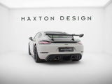 Carbon Spoiler With Upper Swan Mounting V.1 compatible with Porsche 718 Cayman GTS 982c